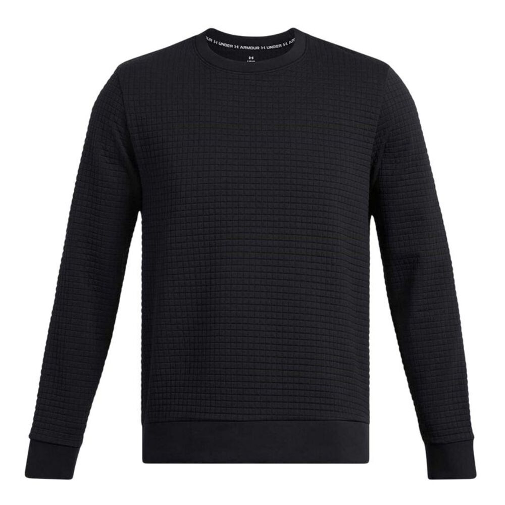 Under Armour Mens Square Sweater Top / Black